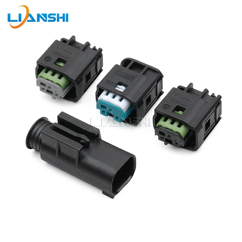 9-967081-2 Automotive air conditioning pressure switch 3pin sensor plug Headlight wiring harness plug-in 2-967642-1 1-967642-1