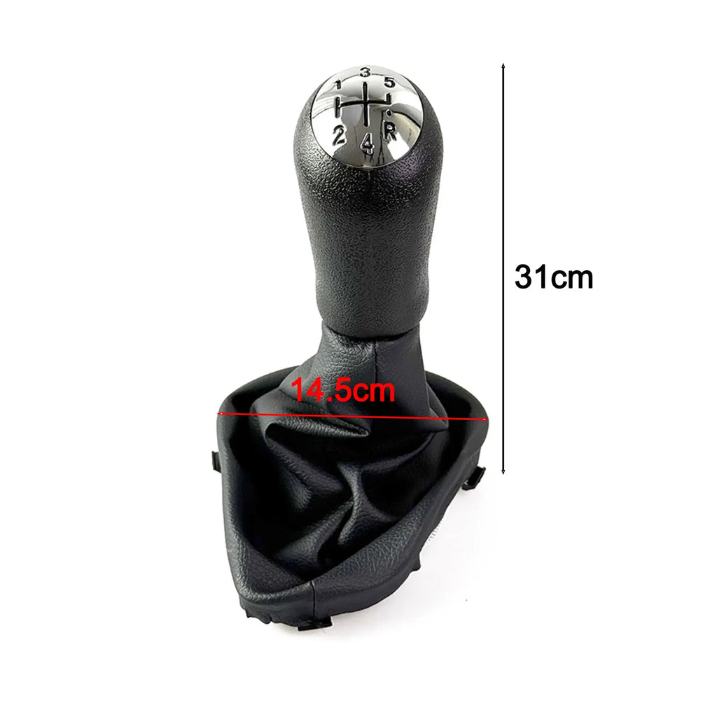 1PC  5 Speed  Gear Shift Lever Knob  With Rod Dust Cover For Renault  R Logan II 13-22 New Car  Interior Accessorie