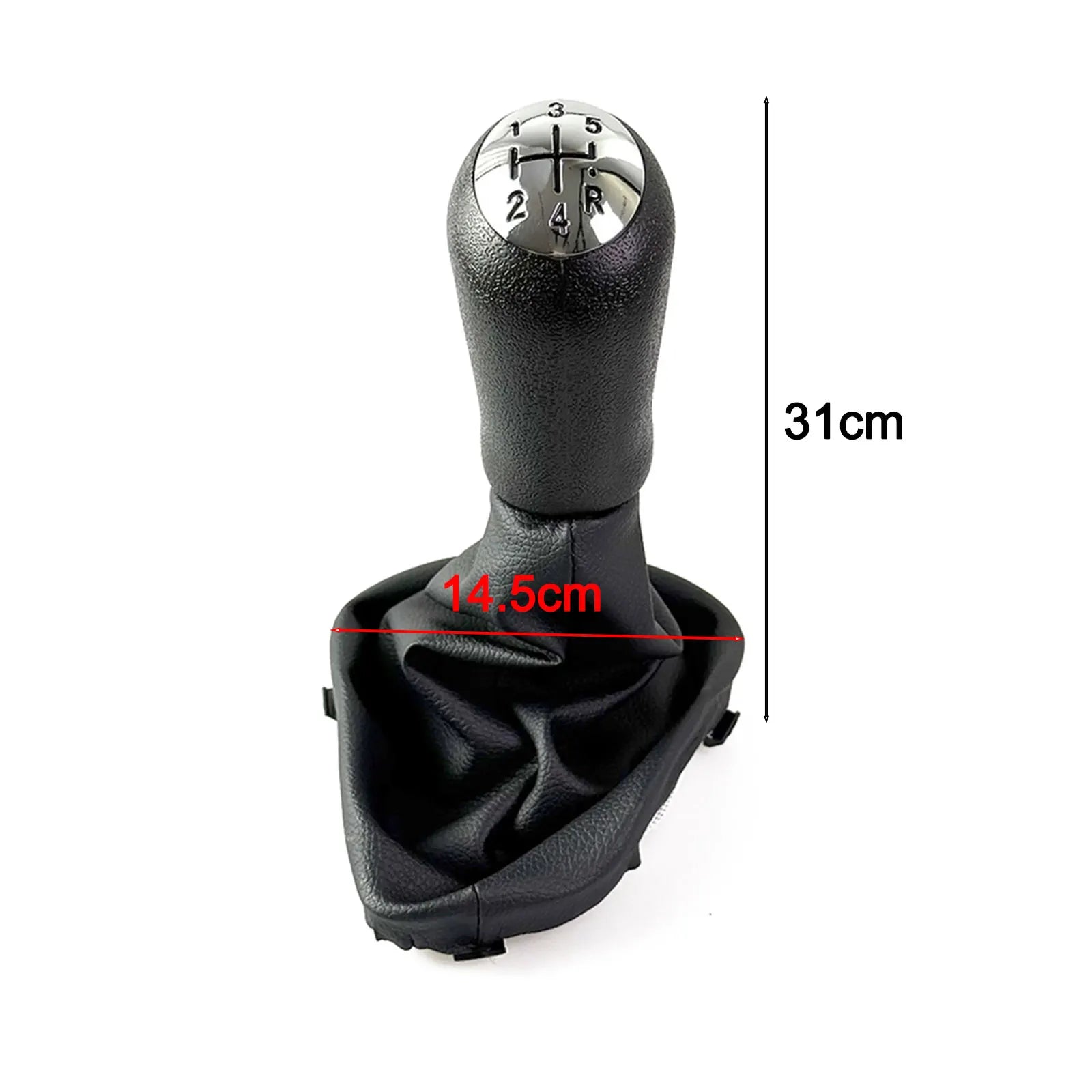 1PC  5 Speed  Gear Shift Lever Knob  With Rod Dust Cover For Renault  R Logan II 13-22 New Car  Interior Accessorie