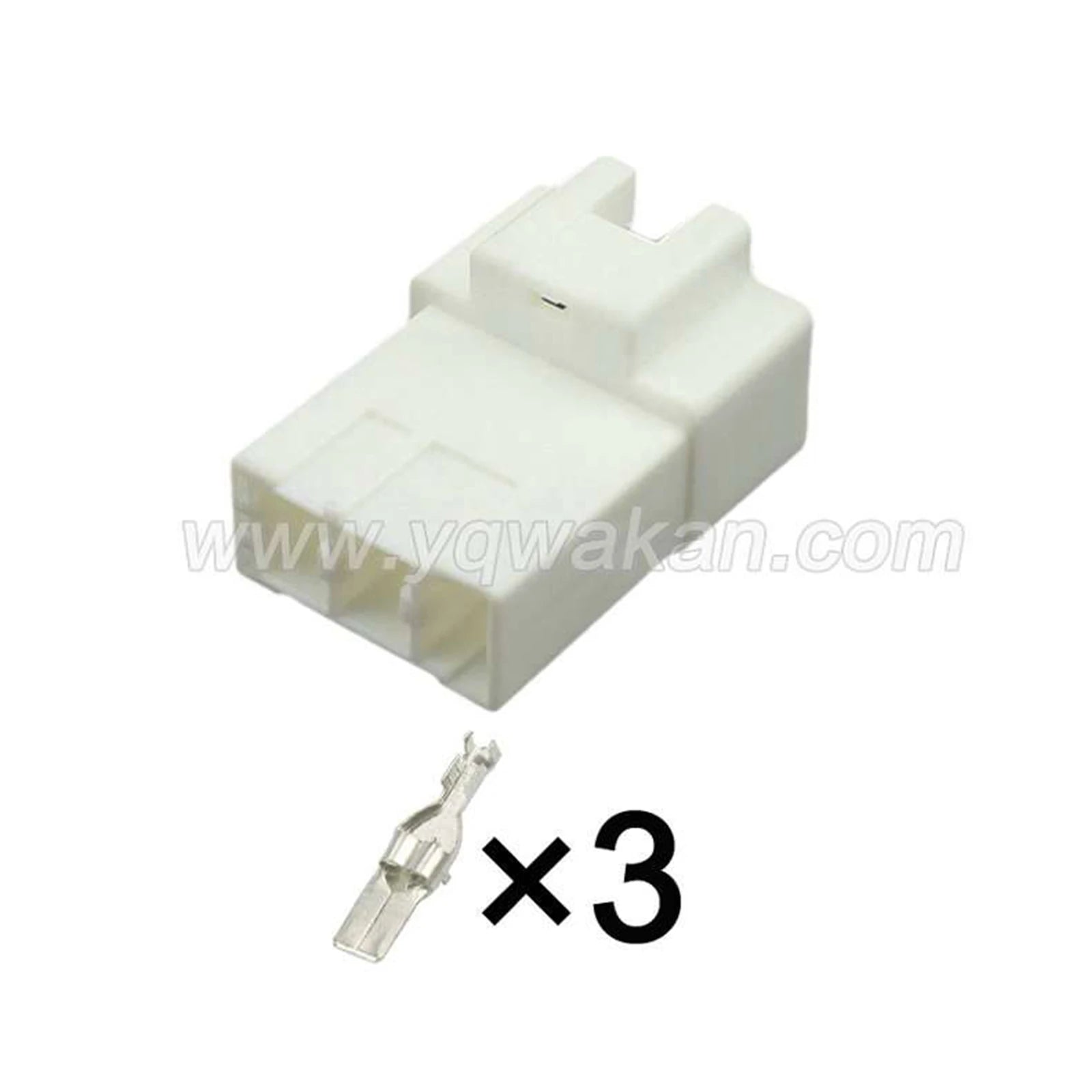 3-Pin Connectors Unsealed 7.8mm Male Female Connectors Automotive Electrical Wire Harness Cable Socket 7282-3030 7283-3030