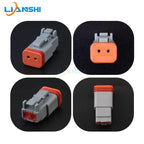 DT06-2S DT04-2P Deutsch male/Female connector 2pin waterproof connector LED spotlight harness plug