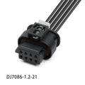 Suitable for the 8-hole plug connector of the reversing radar of Mercedes-Benz and BMW 805-031-541