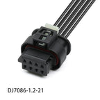 Suitable for the 8-hole plug connector of the reversing radar of Mercedes-Benz and BMW 805-031-541