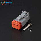 DT06-2S DT04-2P Deutsch male/Female connector 2pin waterproof connector LED spotlight harness plug