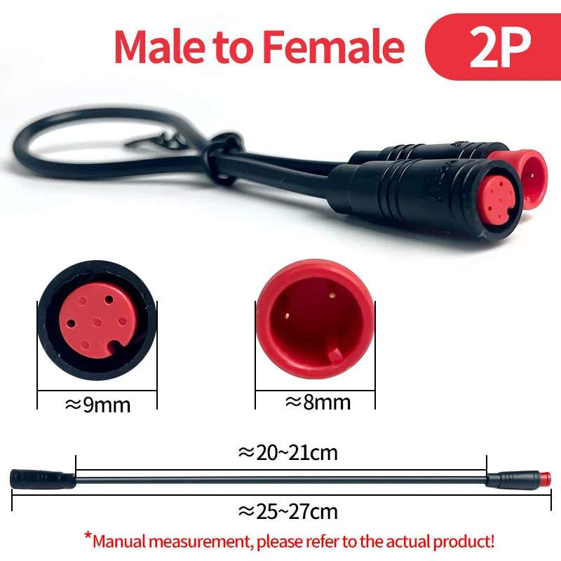 4/10Pcs M8 Waterproof Connectors 2/3/4/5/6 Pin, Male & Female Plug Socket Set, IP67 Wire Cable Connector Kit