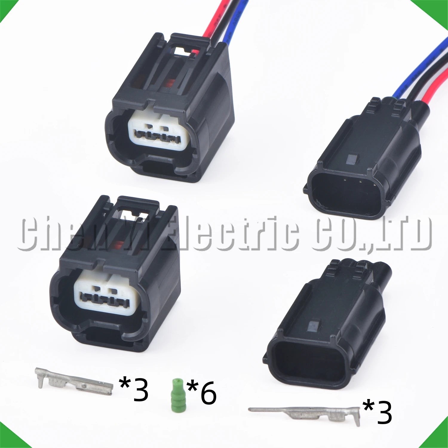 3-Pin Auto Connector Connector Connector Automotive Connectors Honda headlight led