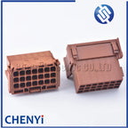 21 Pin Car Brown Connector Male Female Quick Connector Car Harness Connector Plug 8-968975-1 1-967630 With Pins