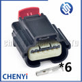 6 Pin auto Connector Brake Pedal Position Sensor Plug 31402-6110 31404-7214 31404-7812 For Buick Cadillac Opel Chevrolet GM