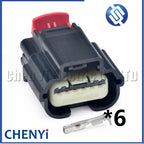 6 Pin auto Connector Brake Pedal Position Sensor Plug 31402-6110 31404-7214 31404-7812 For Buick Cadillac Opel Chevrolet GM