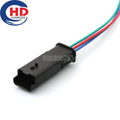 3 Pin Connector Waterproof 1.5mm Series Male Connectors Motorcycle Electrical Harnesses Wiring Harness 1801177-1