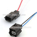 2 Pin Waterproof 0.6mm Male Female Connectors Car fog turn signals reverse lights For Nissan Honda 7282-8851-30 7283-8851-30