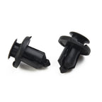100Pcs Plastic Nylon Rivet Fastener Bumper Clip Retainer Screw Fender For Honda Car Front And Rear Bumper Fasteners