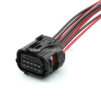 10PIN Connector Waterproof 0.6mm Male Female Connectors Cable Plug 6188-0696 6189-1134 With Terminals and Seals