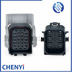 16 Pin Automotive waterproof connector Car Automotive headlight engine front bumper assembly harness Plug 1743350-2 1743354-2
