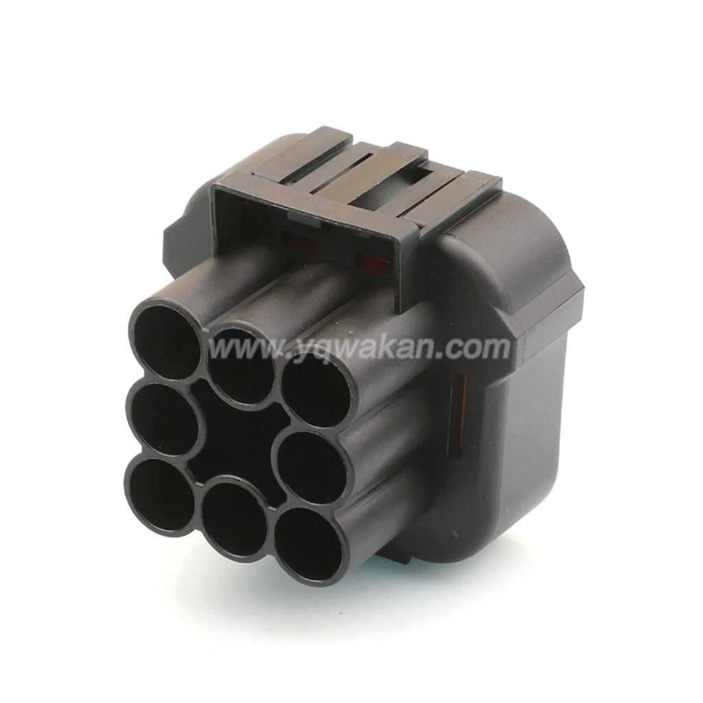 8-Pin Connector Waterproof 6.3mm Male Female Connector Terminal Wiring Harness Automobile Housing Cable Plug 344073-1 344079-1
