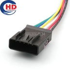 6 Pin Connector Unsealed 1.5mm Male Female Connectors Cable Motorcycle Electrical Harnesses Wiring Harness 15332142 15332141