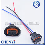 3 Pin Auto MAP Sensor Connector Common Rail Diesel Injection Pump Socket Pressure Crankshaft Position Sensor Plug For 1928404227