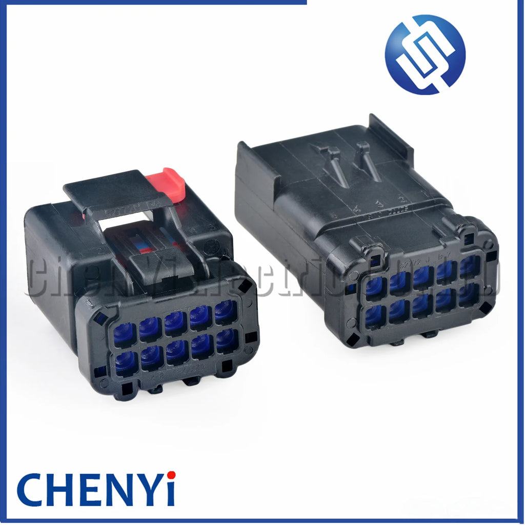 10 Pin female or male auto waterproof wiring harness plug connector 54201009 DJ7102B-2.8-11 DJ7102B-2.8-21 For ford Cummins