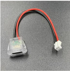 Snap in Panel Mount Type C Female Socket Waterproof C Jack 2 Pin Bare Wire Pigtail 5V 3A Power Charger Port for Car Truck DIY