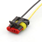 AMP 3Pin ConnectorS Waterproof 1.8mm Male Female Connector Automotive Wiring Harness Cable Socket 282105-1 282087-1