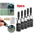 5PCS Automotive Windshield Glass Crack Nano Repair Fluid Car Resin Scratch Crack Restore Fluid Glass Curing Glue Car Accessories
