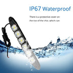 Car Led Daytime Running Light Flexible 6LED White Waterproof Driving Fog Bulbs Turn Signal Lamp Auto Styling Headlight 12V Amagi