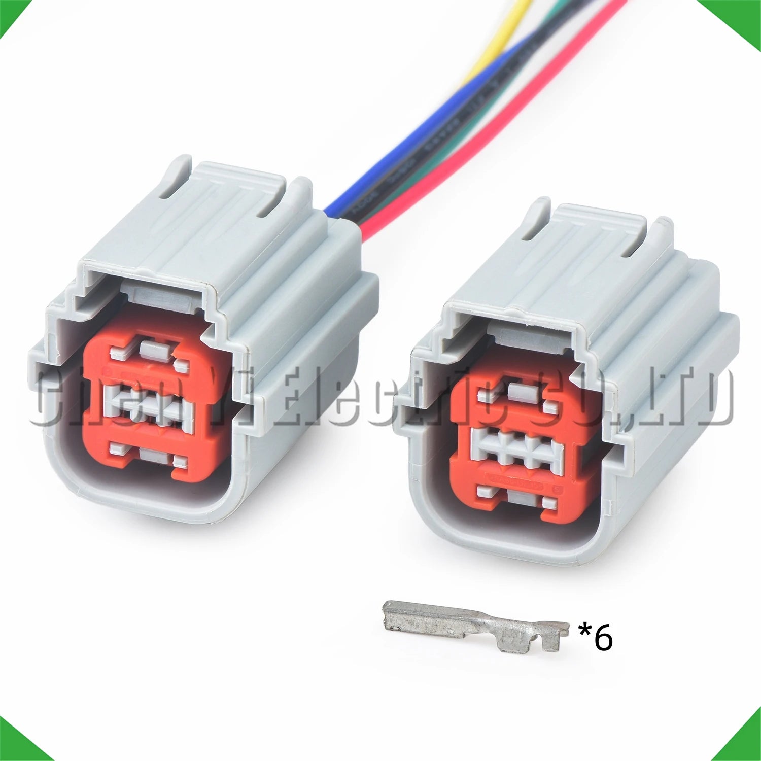 6-Pin Auto Connector Connector Automotive Connectors license plate light harness