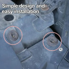 Bumper Cover Fender Liner Fender Screw and Self-Locking U-Nut Kit Part Numbers 07149126886 07146951655 Bumper Clips 1-10pcs