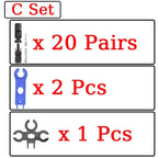 1/5 Sets Photovoltaic Solar PV Connector IP67 Y/T Type 30A 1000V 3-7 Way Branch Kit for PV/MC Cable 2.5/4/6mm² Battery Module