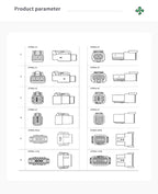 1 Set 2 3 4 6 8 12 Pin Deutsch DTM Car Electrical Cable Connectors Female Male DTM06 2 3 4 6 8 12S DTM04 Plug Wire Harness