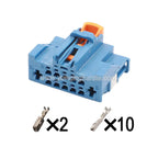 12 pin auto waterproof electric plastic wire harness connector 7289-9372-90