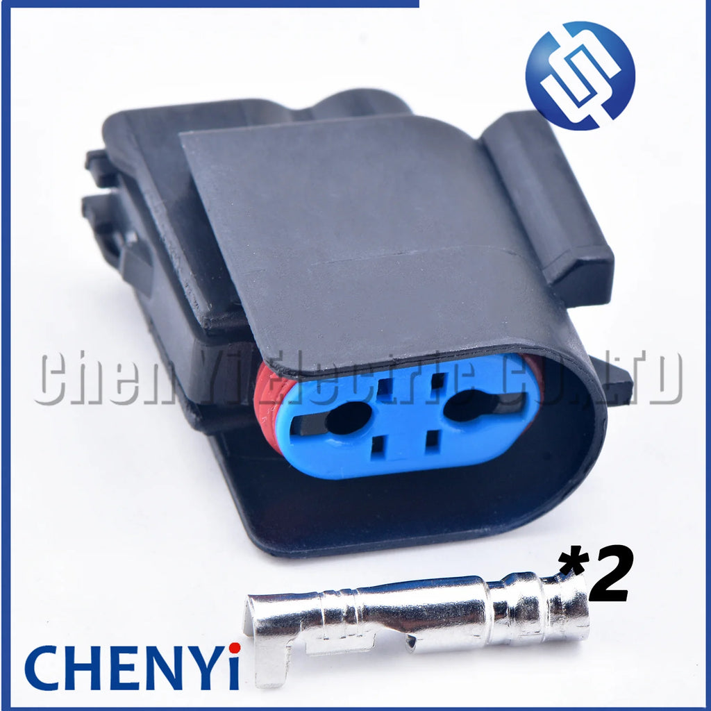 2 Pin 2.8 Series Automotive ABS Sensor Wiring Harness Socket Temperature sensor plug 98018-0001 For Ford Mondeo Land Rover