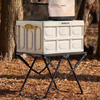 Multi Functional Outdoor Folding Table for Self Driving Hiking Convenient Metal Small Table Can Be Spliced To Hang Items Amagi