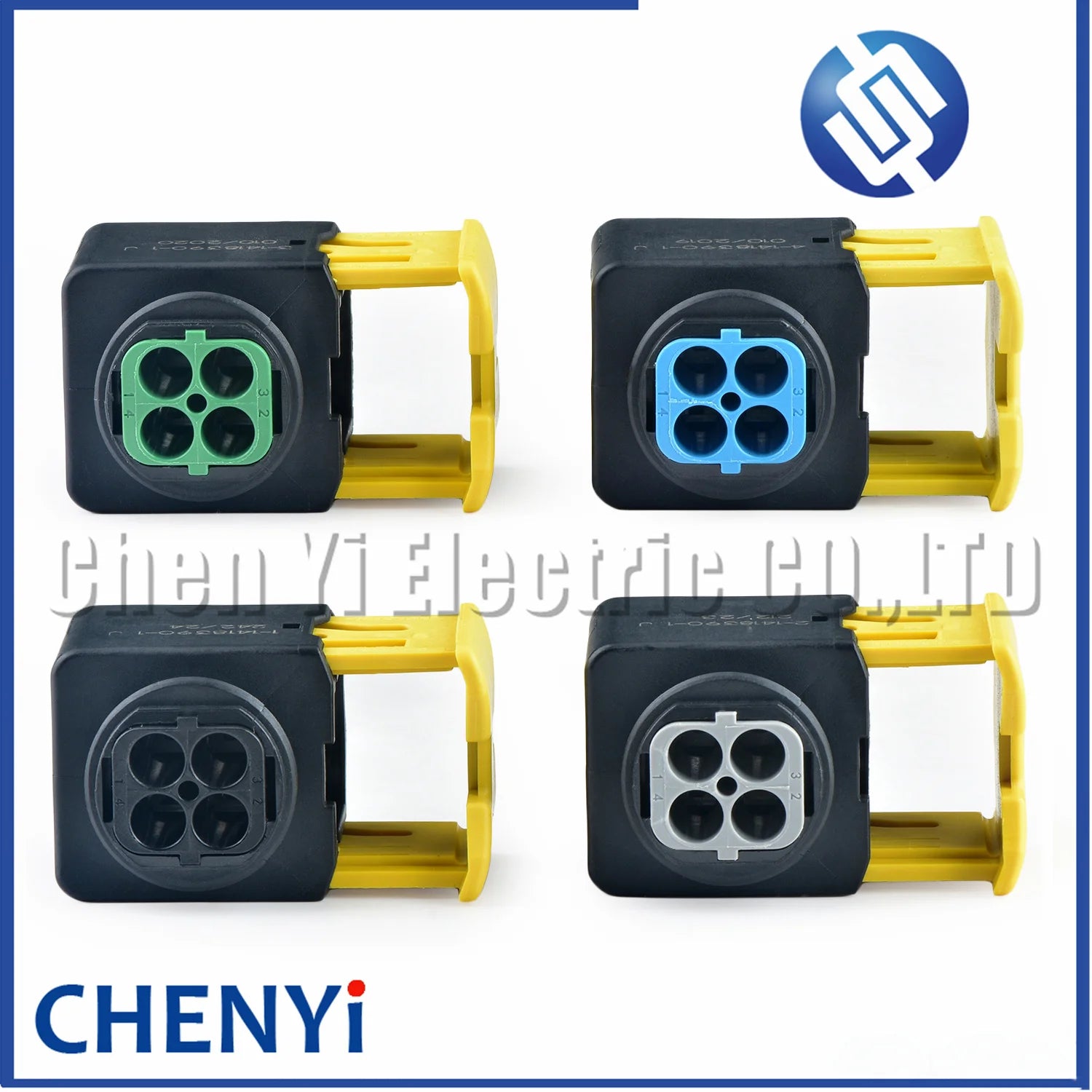 4 Pin Auto Nitrogen oxygen sensor Connector Urea pump Plug 1-1418390-1 2-1418390-1 3-1418390-1 4-1418390-1 For CUMMINS Auman