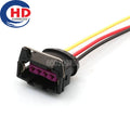 4 Pin Connector Waterproof 3.5mm Series Female Connectors Motorcycle Electrical Harnesses Wiring Harness for Hyundai