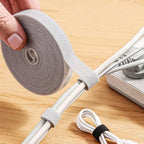 DIY Nylon Tape Self Adhesive Sewing Accessories Adjustable Fastener Straps For Wire Organizer Home Office Cable Management Amagi