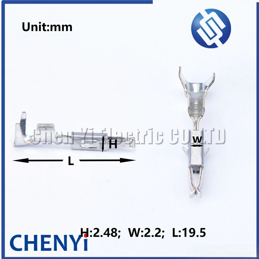 50 pcs 1.5 series female wire Crimp terminal Pins 964269-2 964274-2 for SeatRepair Auto spade connector Plug