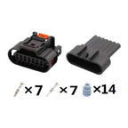 7-Pin Connector Waterproof 1.5mm Male Female Connector Automobile Wire Harness Cable Plug for Chevrolet Buick Opel PP10000888