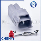 2 Pin auto Turn signal indicator plug Temperature sensor connector 7282-8129-40 7283-8129-40 90980-11255 90980-11254 For Toyota