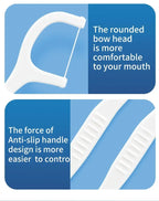 50/150/300/600PCS Ultra-fine Disposable Smooth Dental Floss, Household Toothpick Amagi