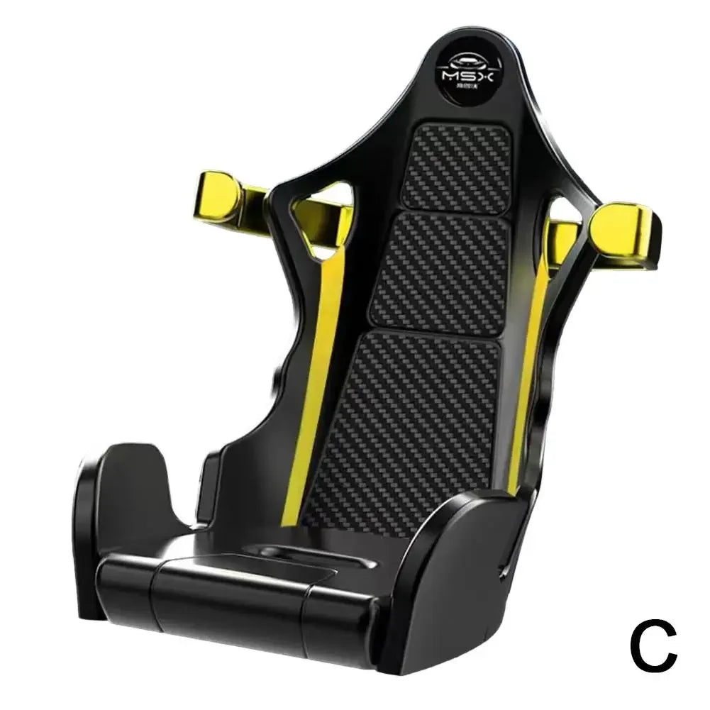 Racing Seat Car Mobile Phone Holder Stable And Shock-Resistant Car Navigation Bracket For Universal Accessories Tools