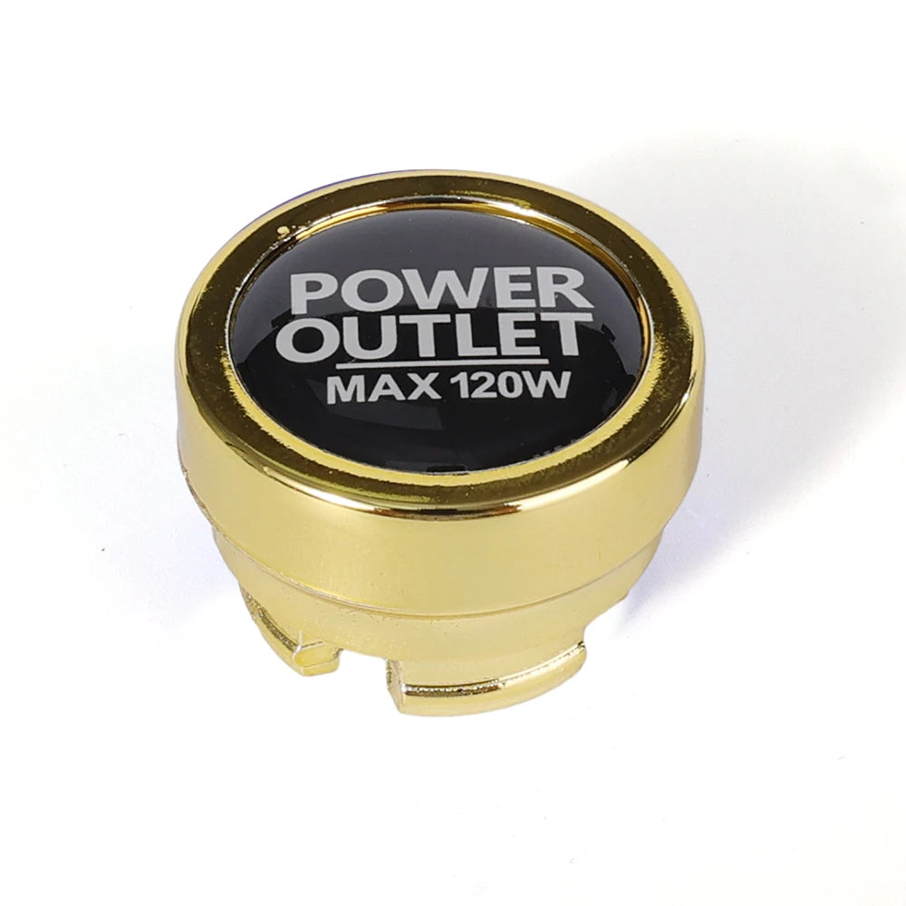 Car Cigarette Lighter Cover Universal DustProof Cigarette Lighter Interface Cover Decorations Cap Shield Automotive Lighter Caps