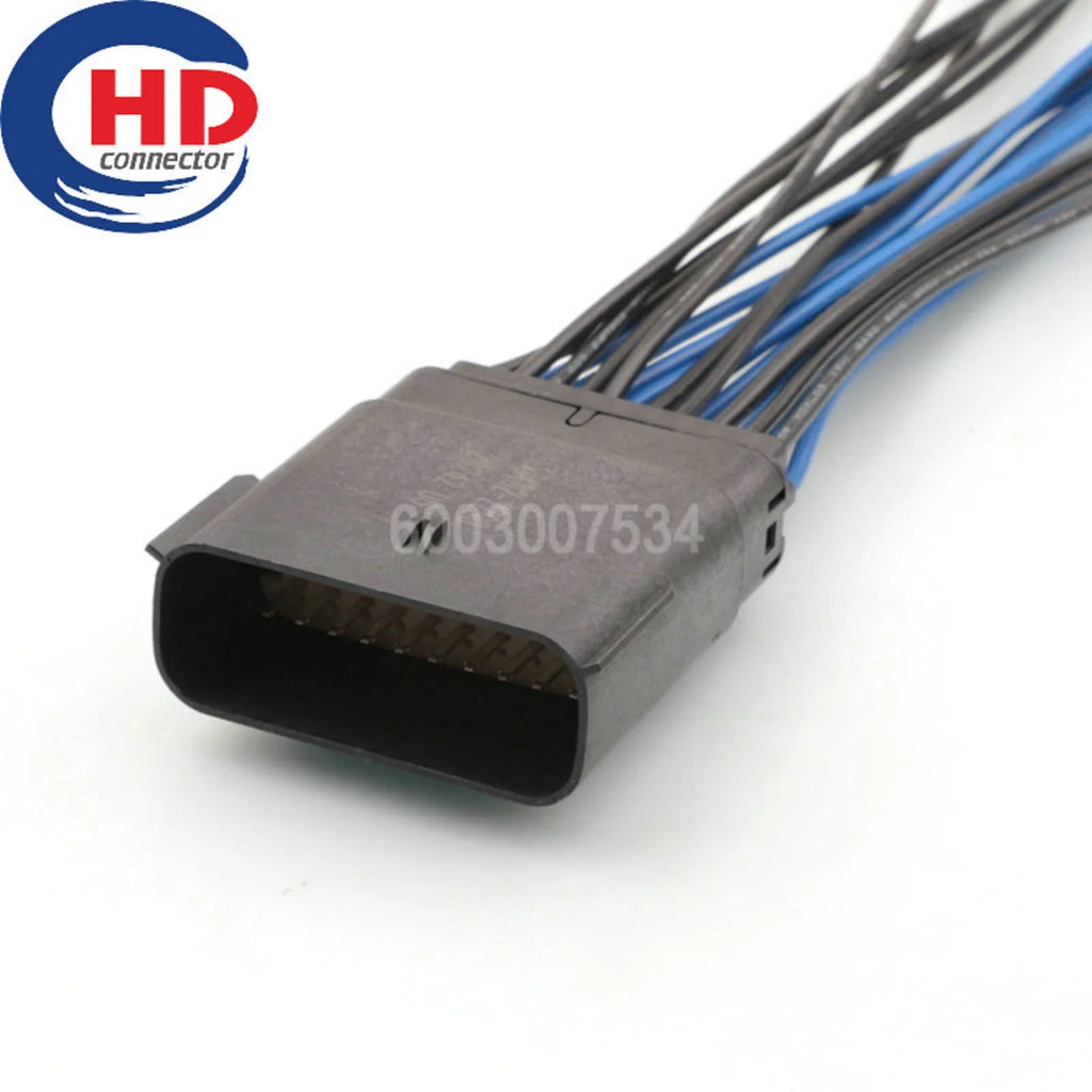 20 Pin Connector Unsealed 1.5mm Series Male Female Connector Cable Plug Motorcycle Electrical Harnesses Wiring Harness 33482-200