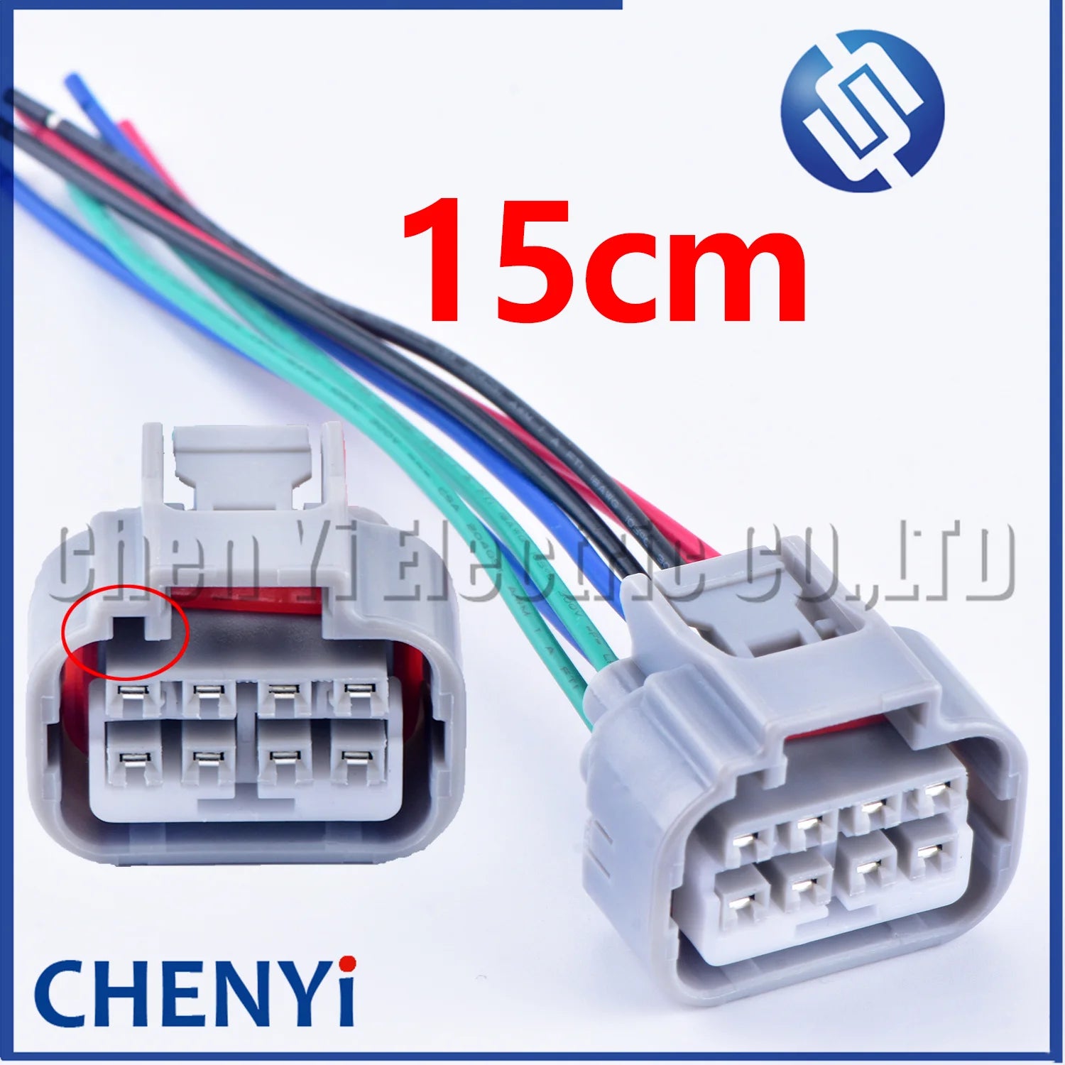 8 Pin Waterproof Connector Car Headlight Cable Socket Light Lamp harness plug For Toyota 90980-10891 7282-1081-40 7283-1081-40