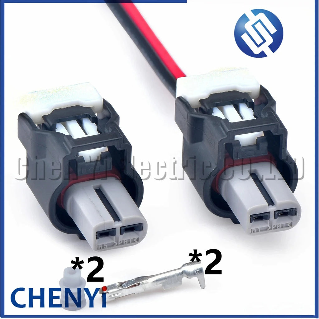 2 Pin Automotive waterproof connector Temperature sensor solenoid valve harness plug 6189-7925