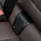 1PC Car Rear  Black Child Seat Safety Belt Anchor  Flap Cover For BMW For 320i 328i OEM  52207319686 Safety Belt Anchor