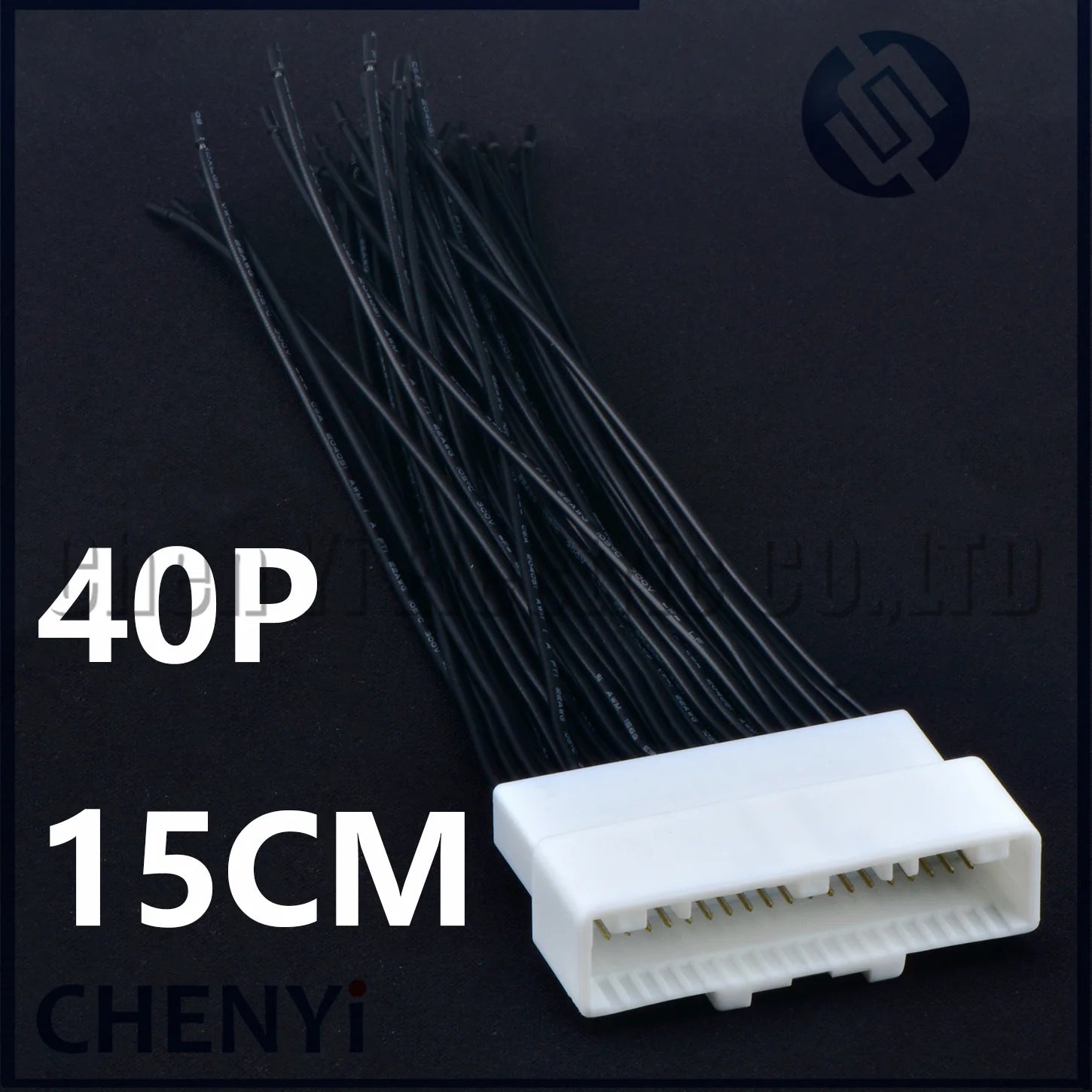 40 Pin Automotive Navigation screen CD multimedia host Wire harness Plug Connector 1674312-1 1318389-1 For Toyota Nissan