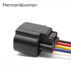 1 Set 4 Pin Auto Keyless Lock Machine Electrical Cable Connectors Wire Harness Plug E-5661-001 WPT-688 3U2Z-14S411-ZEA For Ford