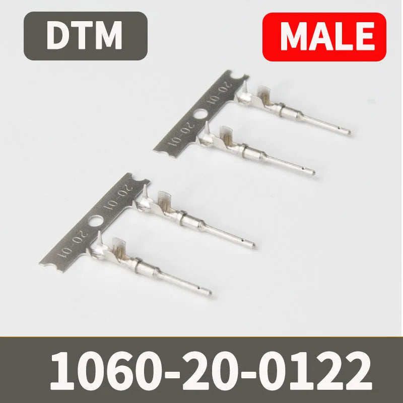 Automotive Waterproof Connector Terminals Pins, Crimp Contacts for JST DT DTM DTP AMP Delphi ECU Connectors 3-1447221-3 770520-1