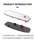 Wide Angle Convex Universal Anti Glare Rearview Mirror Car Interior Baby Seat Watch Sun Visor Safety Goggle Amagi